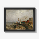 French port (Le Havre) by Frits Thaulow - thumbnail_1_bf_66b0fb211000f9bb7f31f6e6